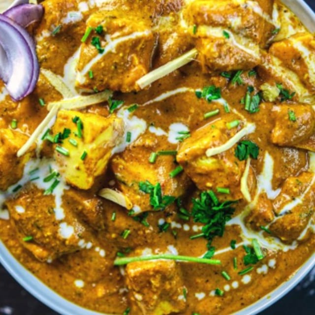 Paneer Butter Masala.