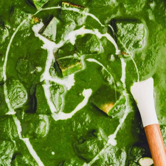 Palak Paneer.