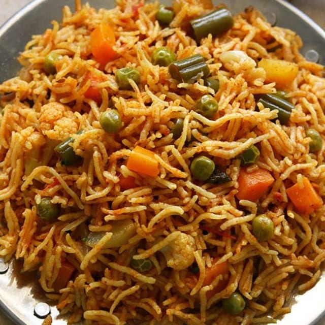 Veg Biryani.