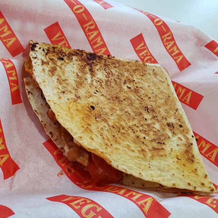 Chickpea Chhole Wrap.