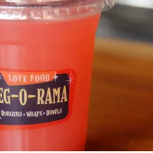 Berries Mint Lemonade.